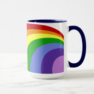 Caneca Retro Rainbow Mug