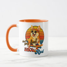 Retro Skate Corgi – Tony Bark™ – Smol & Radical