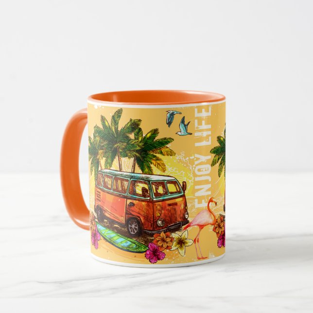 Caneca Retro Vans Mug (Frente Esquerda)