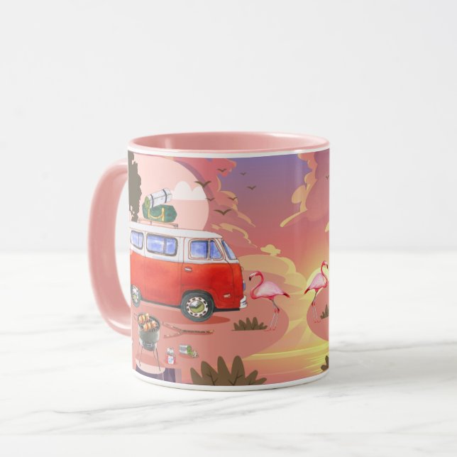 Caneca Retro Vans Mug (Frente Esquerda)