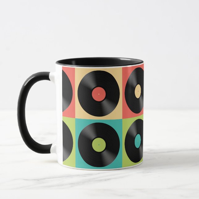 Caneca Retro Vintage - Pop Art (Esquerda)