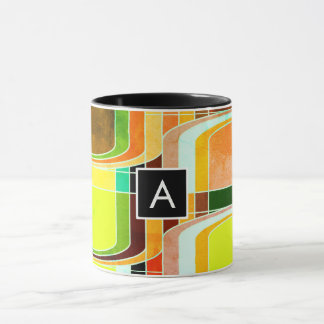 Caneca Retrospectivo Funky Colorido Inspirado