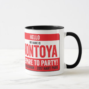 Caneca Reunião 2017 de Montoya - Repare ao partido!