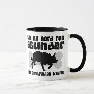 Caneca Reunião australiana do Kelpie