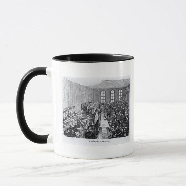 Caneca Reunião do quacre, Philadelphfia (Esquerda)