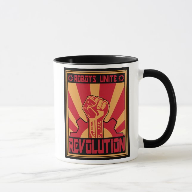 Caneca Revolta do robô (Direita)