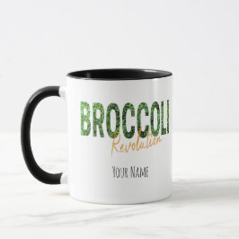 Caneca Revolução do brócolis Vegias e Vegetais