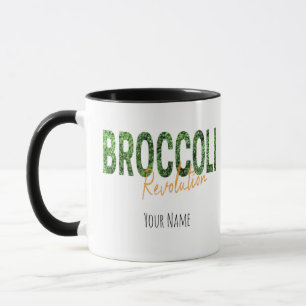 Caneca Revolução do brócolis Vegias e Vegetais