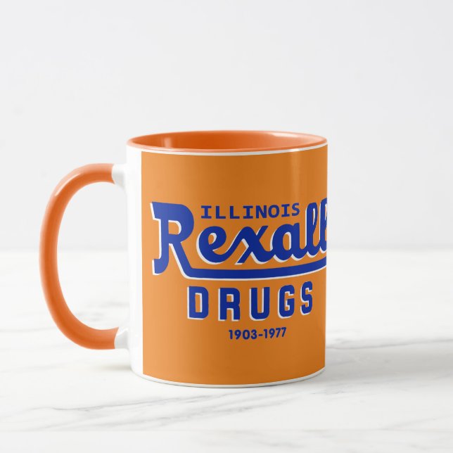 Caneca Rexall Drug of Illinois - 1903-1977 (Esquerda)