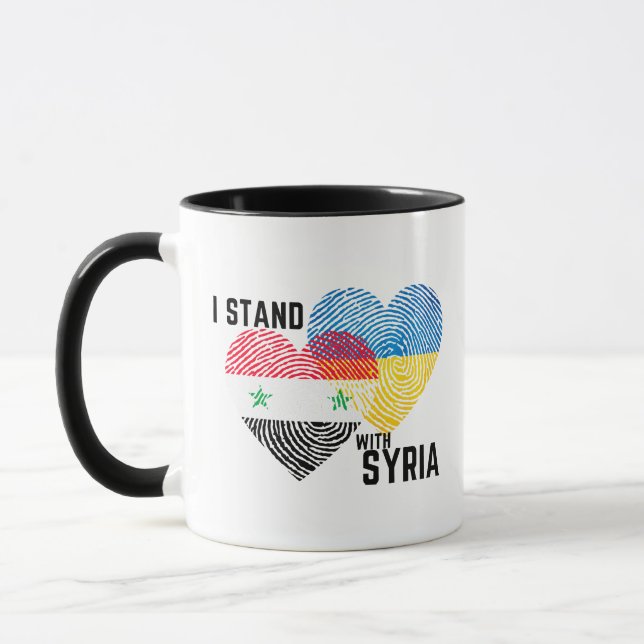 Caneca Reze pela Síria (Esquerda)