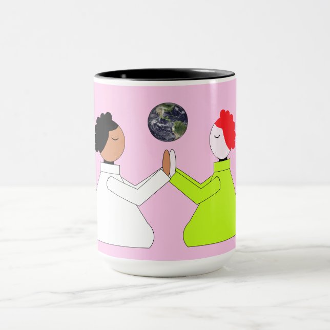 Caneca Reze pelo Mundo: Lavanda (Centro)
