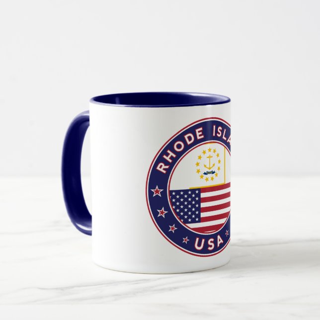 Caneca Rhode Island (Frente Esquerda)