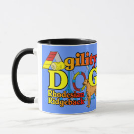 Caneca Rhodesian_Ridgeback_Agilidade