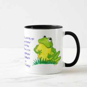 Caneca Rhyme Mug, enfermeiro de Sapos verdes