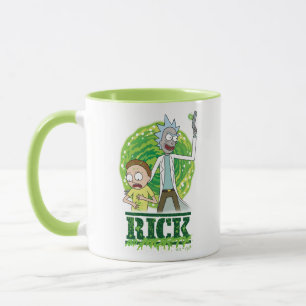 Caneca RICK E MORTY™   Abertura Verde