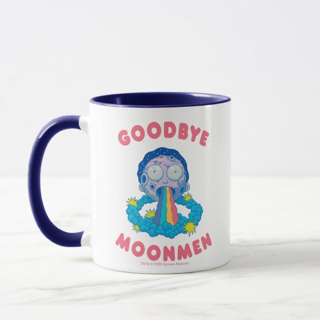 Caneca RICK E MORTY™| Adeus, Moonmen (Esquerda)