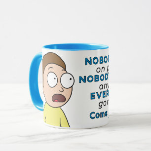 Caneca RICK E MORTY™  Ninguém Existe Com Finalidade
