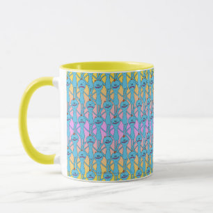 Caneca RICK E MORTY™  Rainbow Sr. Meeseeks Pattern