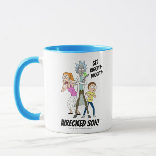 Caneca RICK E MORTY™  Rick, Morty e Verão