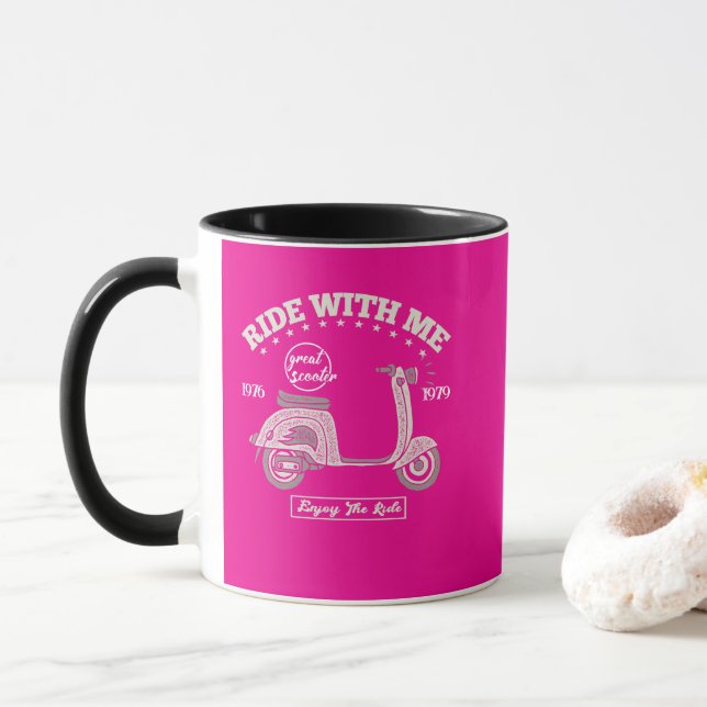 Caneca Ride With Me Custom Name (Com Donut)