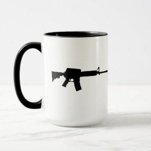 Caneca Rifle do exército