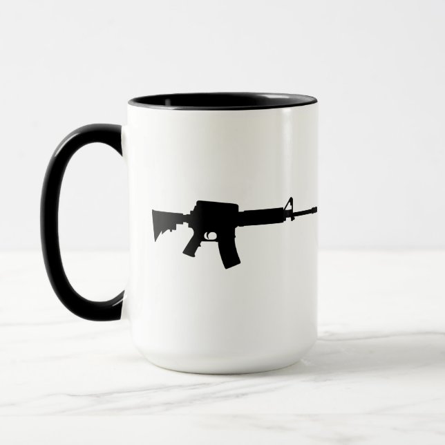 Caneca Rifle do exército (Esquerda)