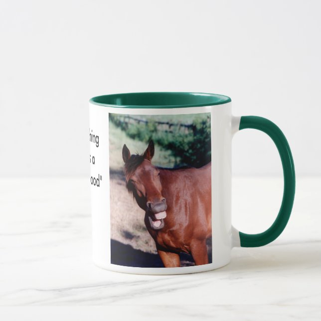 Caneca Rindo de Mug Cavalo Padrão (Direita)