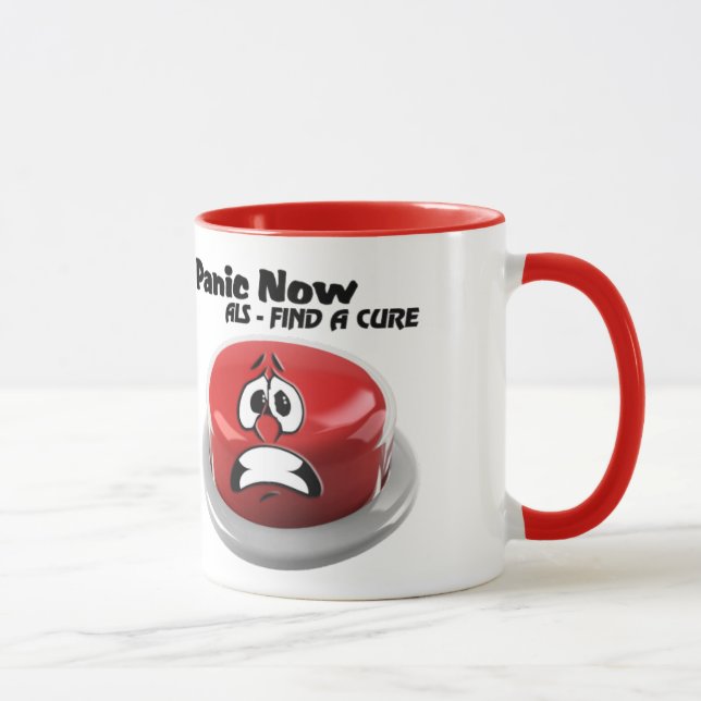 Caneca Ringer Panique Agora (Direita)