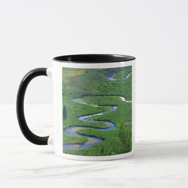 Caneca Rio East perto da cidade de Crested Butte. (Esquerda)