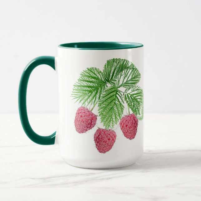 Caneca Ripas, bagas, framboesas (Esquerda)