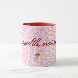 Caneca Riqueza Fiscal Geométrica, Extrato Mug