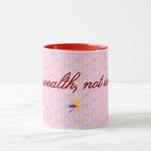 Caneca Riqueza Fiscal Geométrica, Extrato Mug
