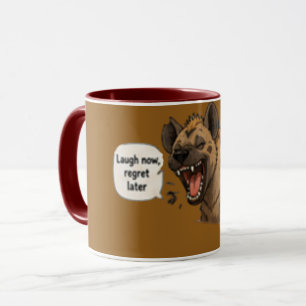 Caneca Rir Agora Arrepender-se Depois