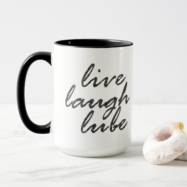 Caneca Rir ao Vivo de Lube (Com Donut)