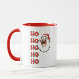 Caneca Riso louco de Papai Noel