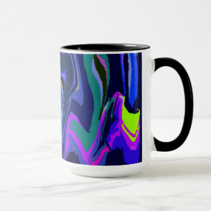 Caneca Ritmo da cor 3 Blue Mug