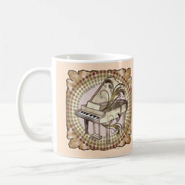 Caneca Ritmo de Piano (Esquerda)