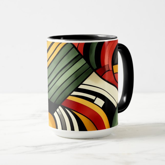 Caneca Ritmos de Percussão (Frente Esquerda)