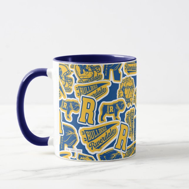 Caneca Riverdale Football and Cheer Pattern (Esquerda)