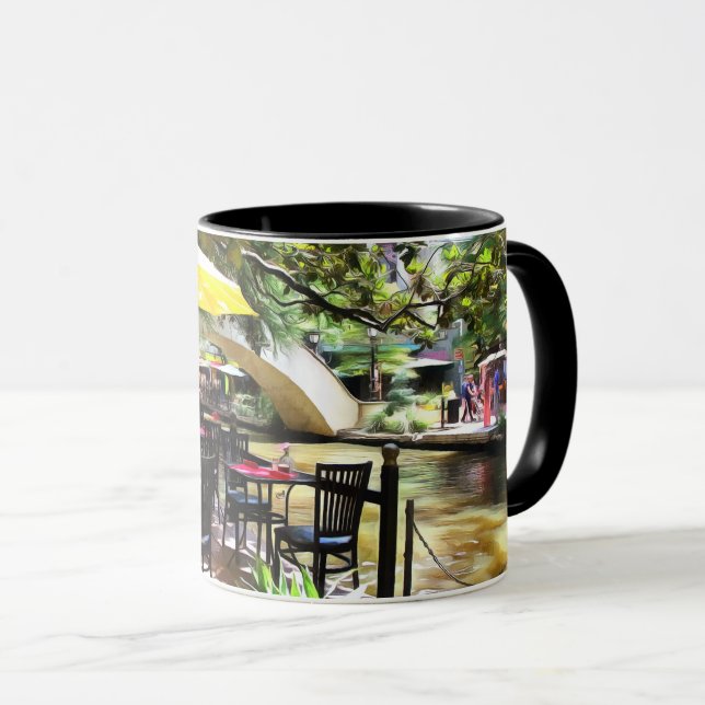 Caneca Riverwalk Coffee Mug (Frente Esquerda)