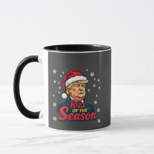 Caneca Rizz dos Papais noeis de Natal Engraçados