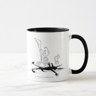 Caneca ROAD RUNNER™ e WILE E. COYOTE™ Shaple Hole