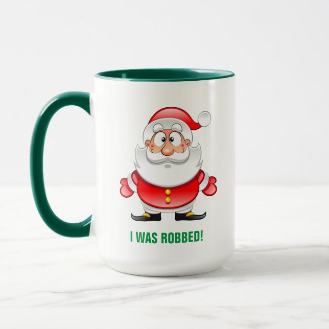 Caneca Rob, Seu Vizinho De Natal Dão Mug (Esquerda)