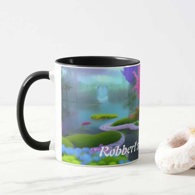 Caneca Robbert's Morning Tea Personalizável (Com Donut)