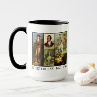 Caneca Robert Burns 1759 - 1796 Mug