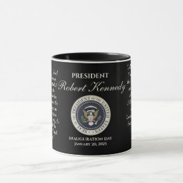 Caneca Robert Kennedy Inauguration Day 20 de janeiro de 2