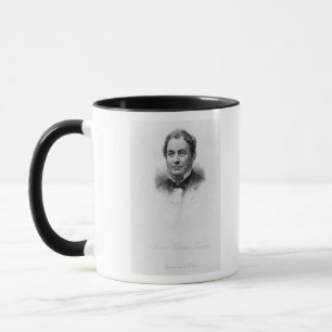 Caneca Robert Wilhelm Bunsen, gravado por C.H Jeens