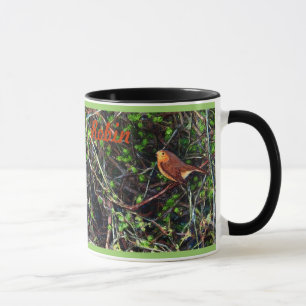 Caneca Robin em uma cobertura