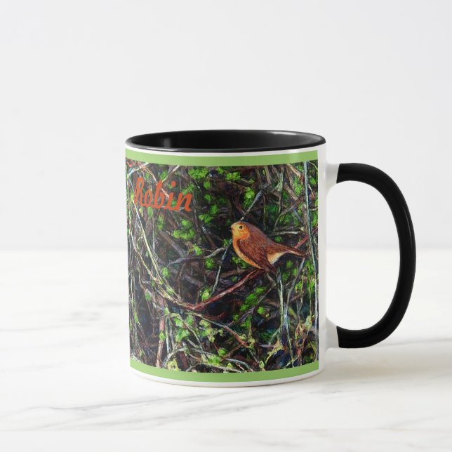 Caneca Robin em uma cobertura (Direita)