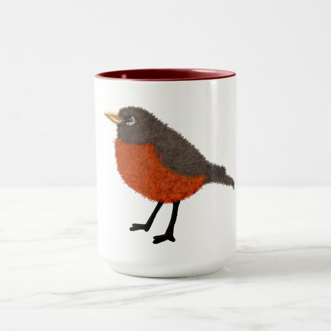 Caneca Robin fofo moderno (Centro)